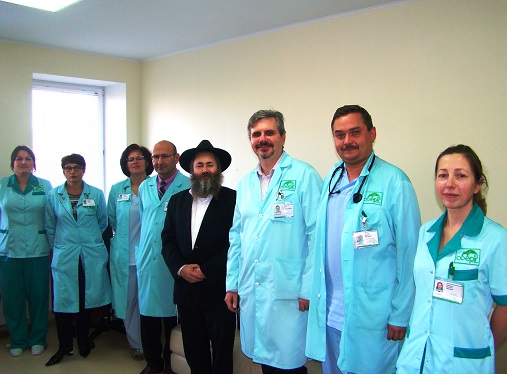 Відомий невролог д-р Якір Кауфман (Ізраїль) в Інсультному  центрі клініки «Оберіг» з професійним візитом