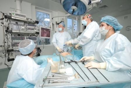 Операционный блок клиники «Обериг», оснащенной единственным в Украине операционным модулем KARL STORZ OR1 ™