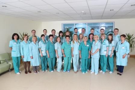 Мулитидисциплинарная команда Инсультного центра клиники «Оберіг», которая работает над лечением инсульта и восстановлением утраченных навыков