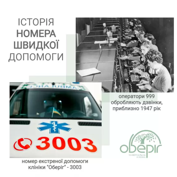 Історія номера швидкої допомоги