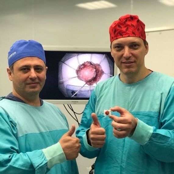 Яковенко В.О. продемонстрував операцію із застосуванням методу ендоскопічної підслизової дисекції на II Бакинському ендоскопічному форумі