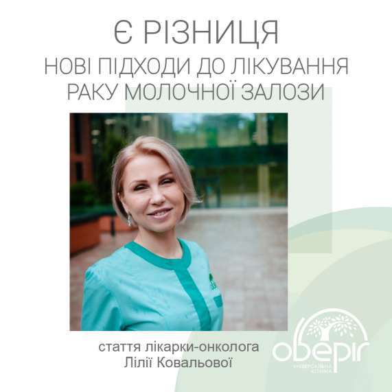 Нові підходи до лікування раку молочної залози